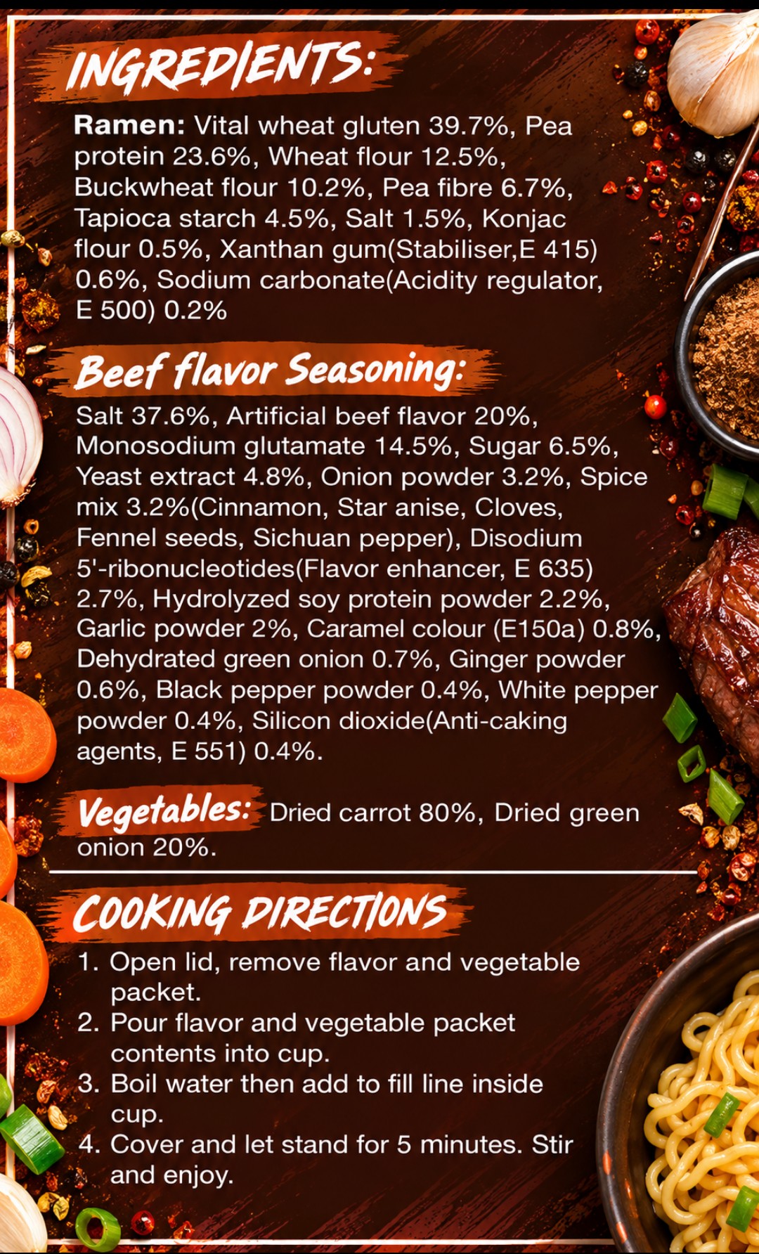 Braised Beef 6-Pack